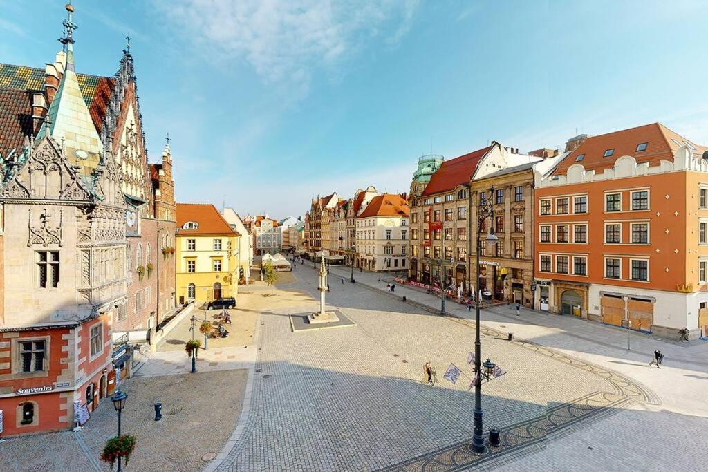 Big Modern Apart - Market Square - Nice View - Next To Town Hall Lejlighed Wrocław Eksteriør billede